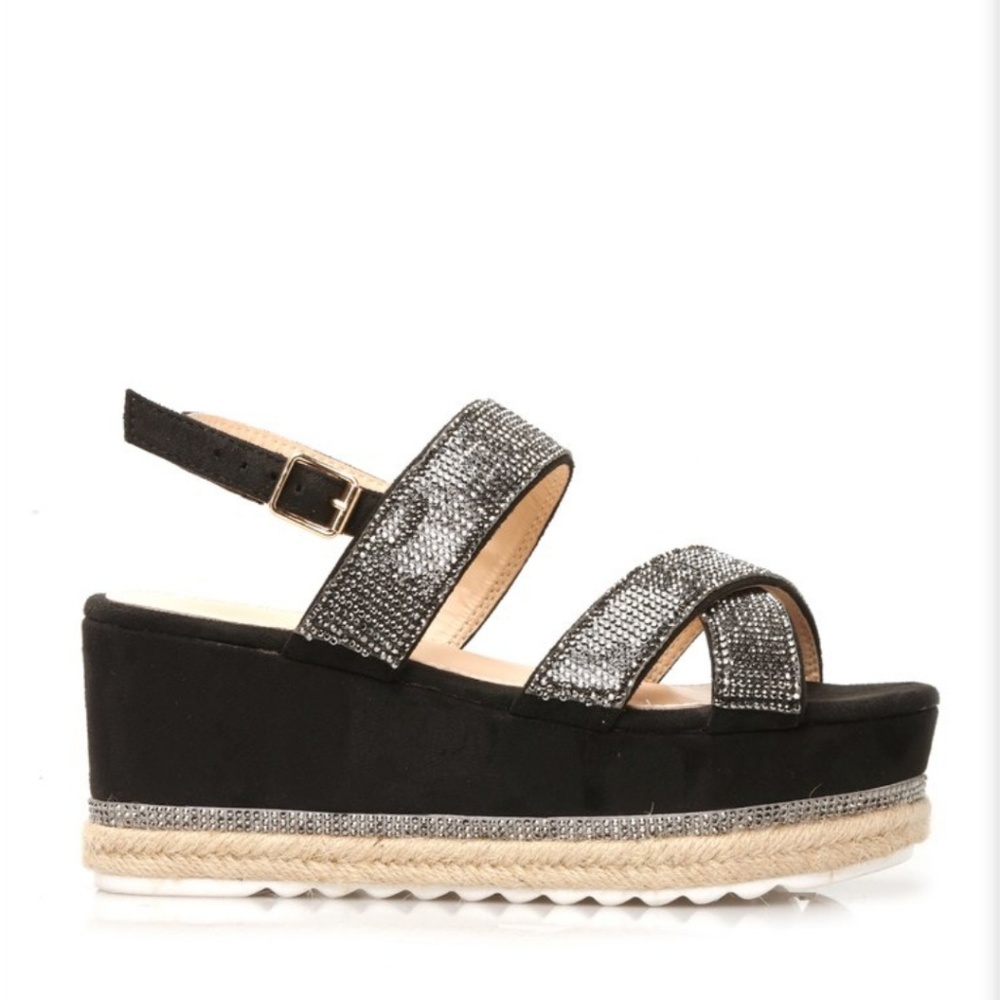 Sparkle Sandal Flatforms!